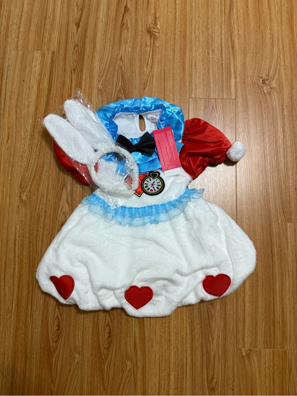 Alice In Wonderland White Rabbit Dress Kids Costume